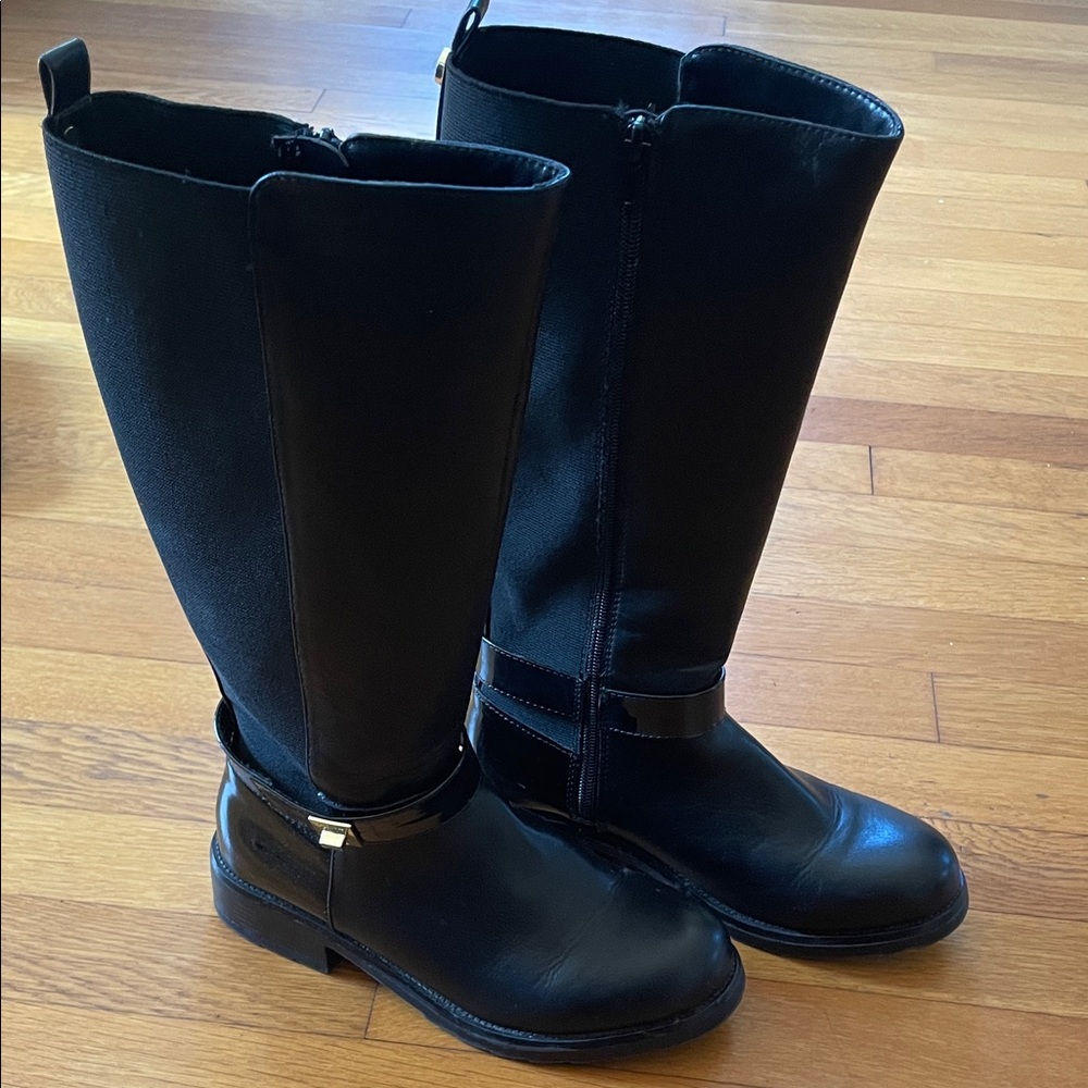 Steve Madden Black Heeled Boots